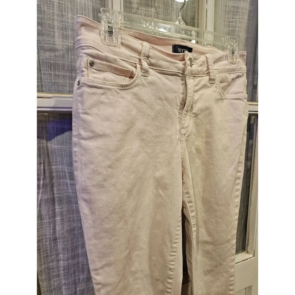 NYDJ Alina Convertible Ankle Lignt Pink‎ Jeans